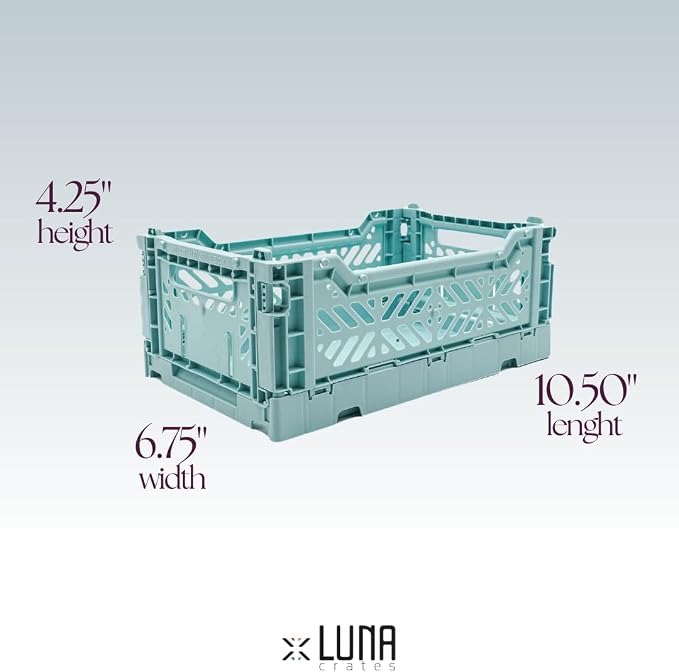 Collapsible Storage Box, Foldable Crate Organizer Bin - Image 3