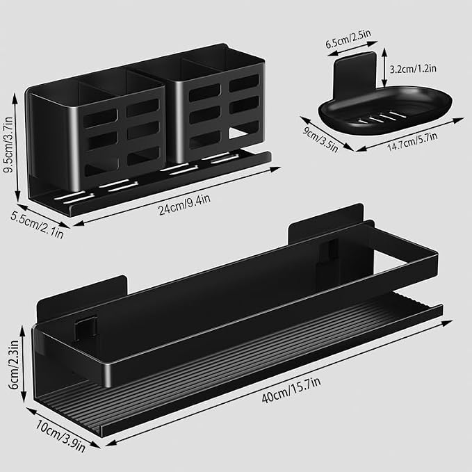 Shower Shelf 3 Pack - Image 2