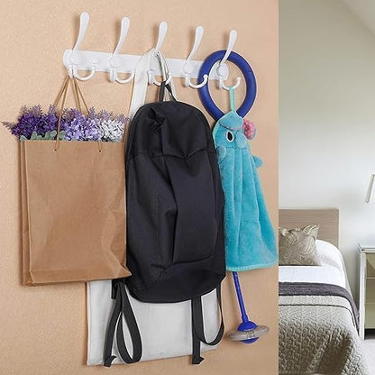 GlazieVault White Coat Hooks for Wall - Image 3