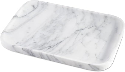 Arabescato Marble Vanity Tray by Karibiber