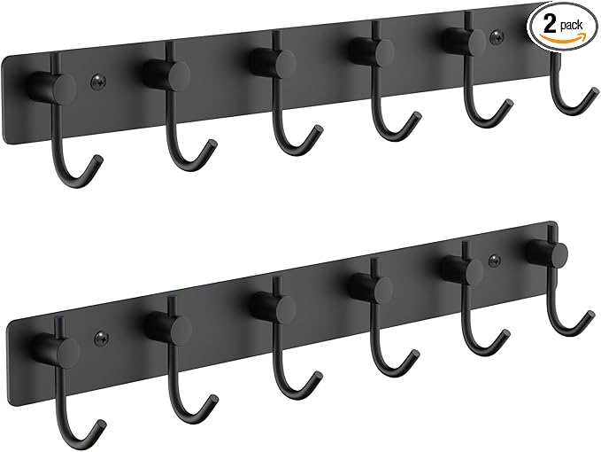 VAEHOLD Wall Hooks for Hanging, Towel Hanger, Hat Hooks, Robes Hook in Bathroom by VAEHOLD