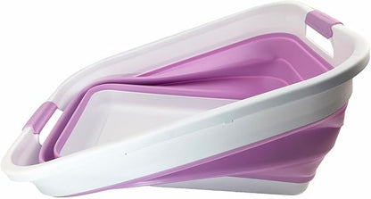 SAMMART 41L Collapsible Plastic Laundry Basket - Image 3