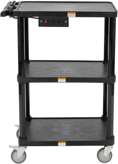 Pearington 3-Shelf Mobile Utility Cart by Pearington