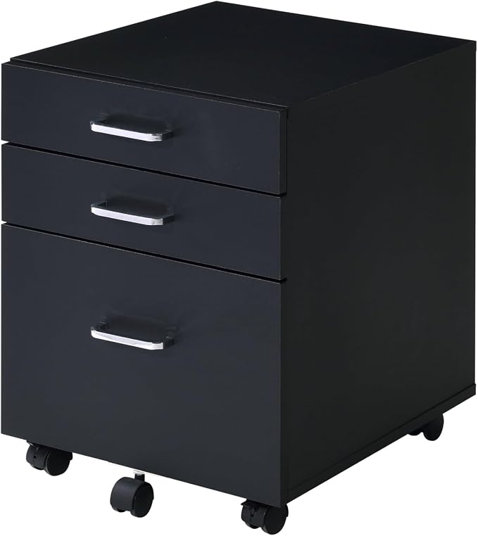 File Cabinet, 3 Drawers Filing Cabinet - Image 4