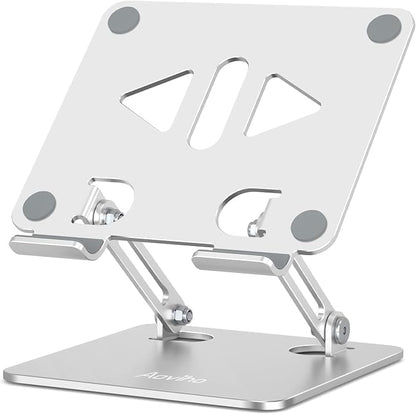 Tablet Stand Holder for Desk, Adjustable Desktop Tablet Holder, Foldable by Aoviho
