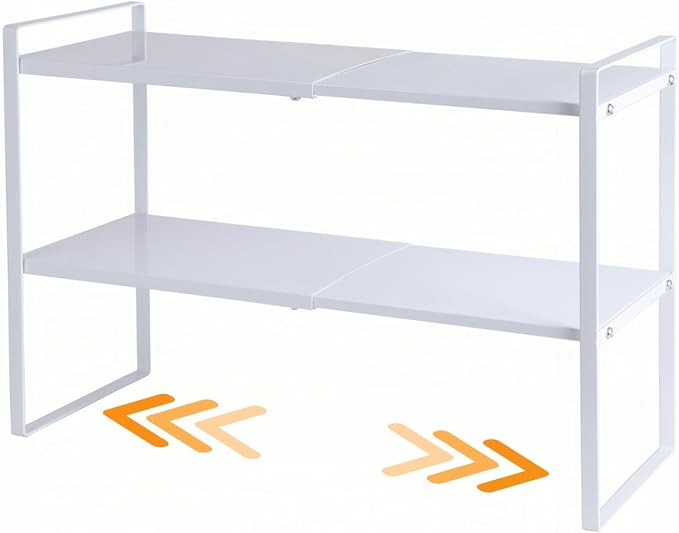 2-Tier Expandable Organizer Shelf by LJHFUQHUHU