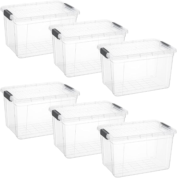 Superio Clear Storage Boxes - Image 2