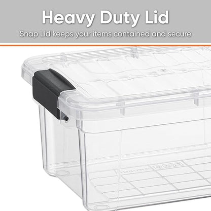 Superio Clear Storage Bins - Image 3