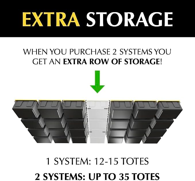 E-Z Garage Storage Tote Slide PRO – Made in USA | Heavy-Duty Alloy Steel - Image 3