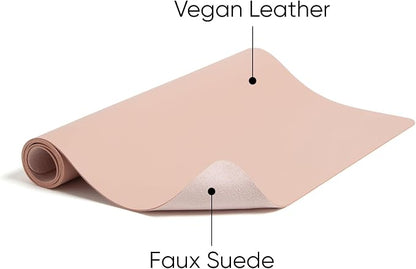 Smead Desk Pad, Vegan Leather Desk Mat - Image 2