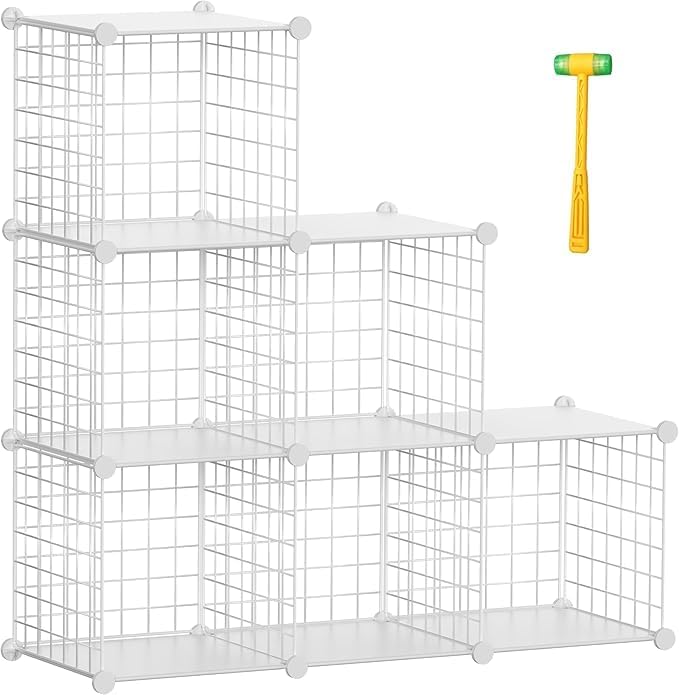 TUMUCUTE Closet Organizer, Organizers and Storage, Cabinet Metal Shelf Rack by Worththetrustofeverycusto
