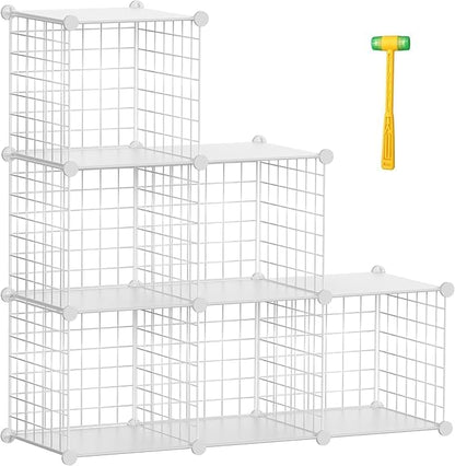 TUMUCUTE Closet Organizer, Organizers and Storage, Cabinet Metal Shelf Rack by Worththetrustofeverycusto