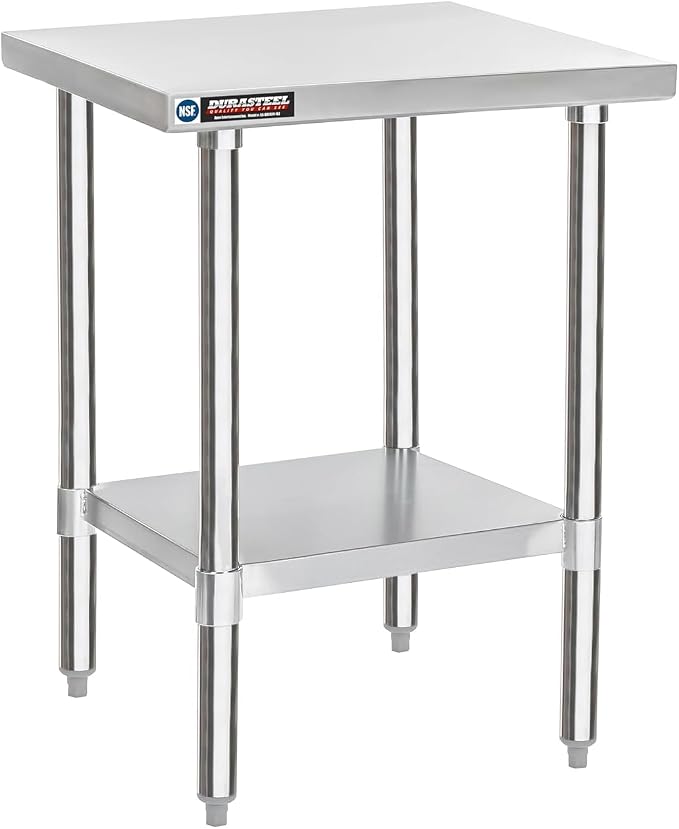 DuraSteel 24x24 Stainless Steel Work Table by DuraSteel