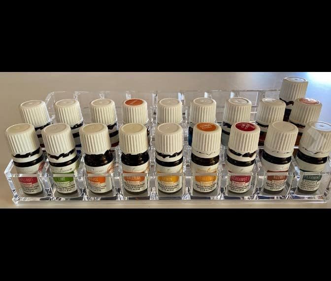 LEILIN 36 Slot Lipstick Drawer Organizer Lip Gloss Storage Essential Oil Holder - Image 8
