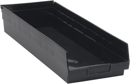 Quantum Storage QSB114 Heavy-Duty Nesting Plastic Shelf Bins by QuantumStorageSystems