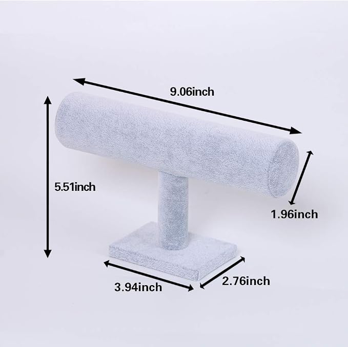 Coward T-Bar Bracelet Holder Organizer Jewelry Display Boutique Watch Stand - Image 3