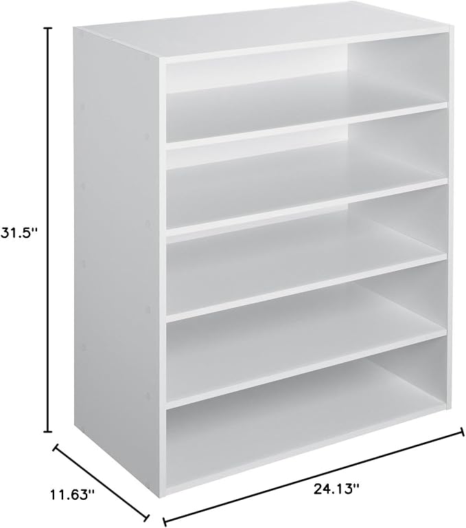 ClosetMaid 1565 Stackable 5-Shelf Organizer - Image 8