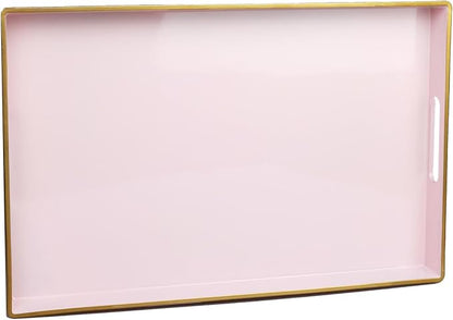 Spsyrine Pink Decorative Serving Tray by Spsyrine