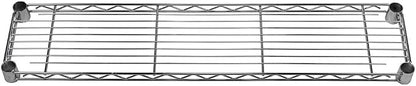 Shelving Inc. 8" d x 36" w Chrome Wire Shelving - Image 3