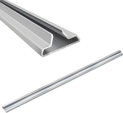 48"-Slatwall Panels Aluminum Slatwall Inserts-15Pcs by Unknown