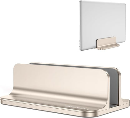 OMOTON Vertical Laptop Stand Holder, Desktop Aluminum Stand by OMOTON