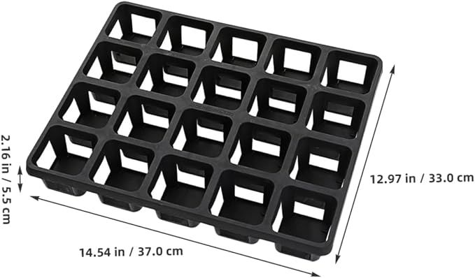 YARNOW Square Hole Nursery Pot Tray Rack - Image 8