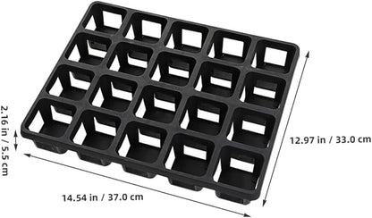 YARNOW Square Hole Nursery Pot Tray Rack - Image 8