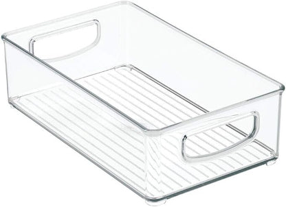 mDesign Small Plastic Baby Nursery and Food Organizer -Storage Holder Bin - Image 10