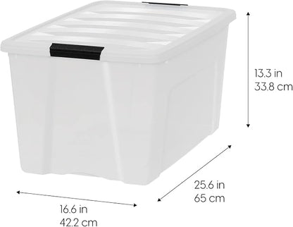 IRIS USA 72 QT Plastic Storage Box - Image 2