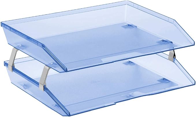 Acrimet Facility 2 Tier Letter Tray, Side Load, Letter Size/A4, Desktop File by Organizingyourlife