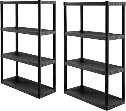 CENTREX CX 4-Tier Medium Duty Plastic Storage Shelves by Unknown