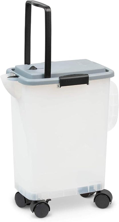 PetFusion BetterBin Portable Litter Storage Container | Holds up to 25 lbs/10 by PetFusion