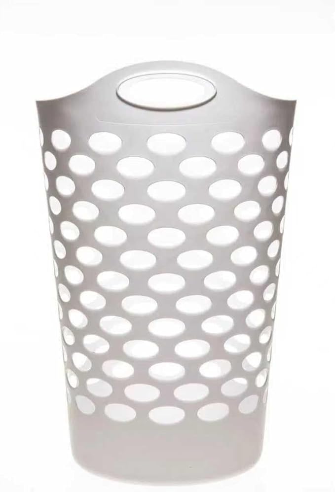 3 Pack Round Plastic Laundry Hamper - Image 6