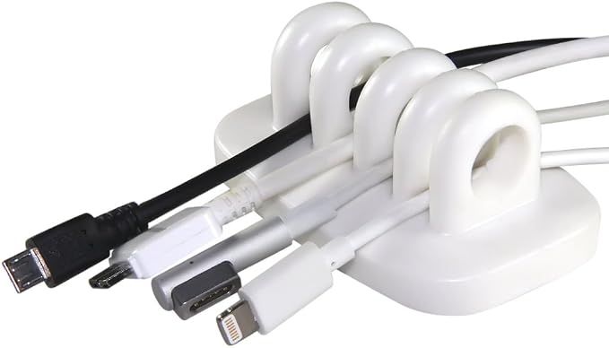 Desktop Cable Organizer, No Bad Smell, Bundled by ENVISIONED