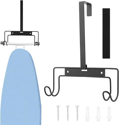 Ironing Board Holder Wall Mount/Over The Door, Ironing Board Hanger Load - Image 9
