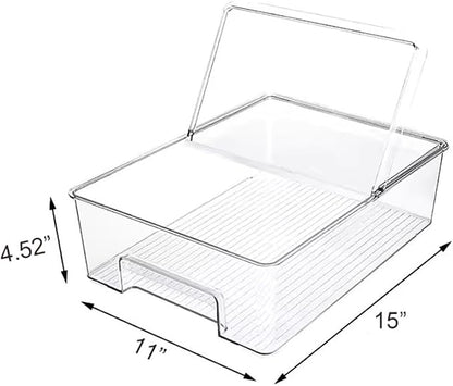 SANNO Freezer Containers Food Storage Containers Fridge Containers Plastic - Image 6