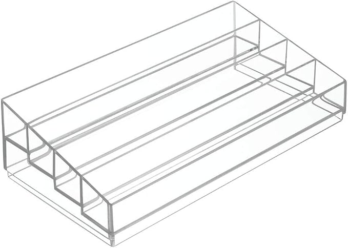 iDesign Tiered Cosmetics & Nail Polish Organizer, The Clarity Collection – - Image 7