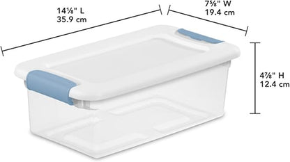 Sterilite 48-Pack Latching Box, Under Bed Storage Bins - Image 2