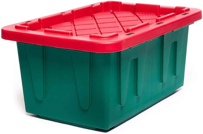 HOMZ 2-Pack Durabilt, Heavy Duty Plastic Storage Bins - Image 4