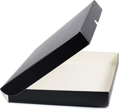 Lineco Clamshell Archival Storage Box, 11.5x17.5x1.75 Inch, Organize and Store by Lineco