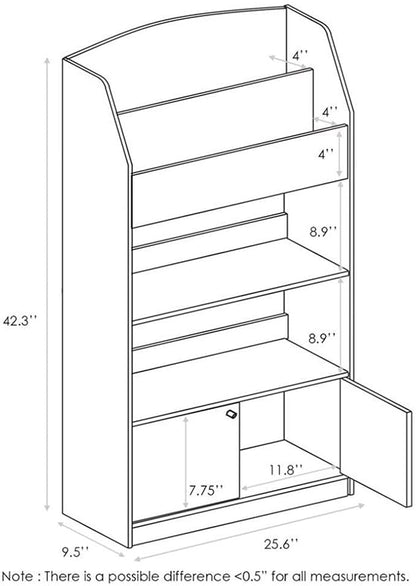 Furinno Lova Magazine/Bookshelf - Image 3