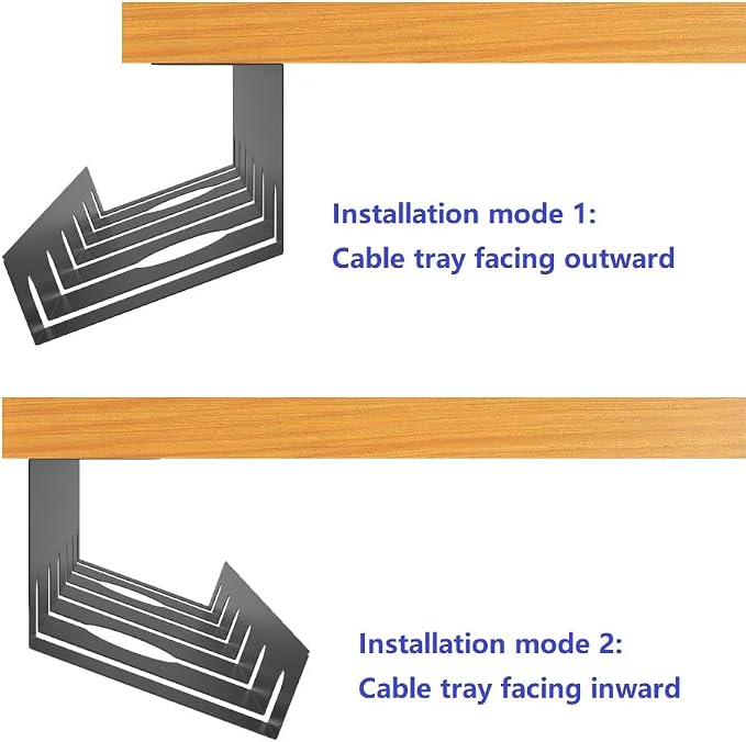 2 Pcs of Cable Management Under Desk - Image 4