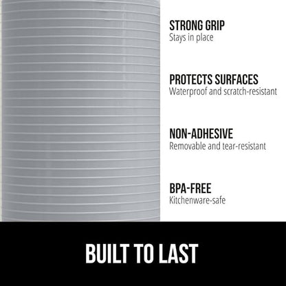 GORILLA GRIP DuraGuard Shelf Liner, 20x20 Non-Adhesive Cabinet Liners - Image 2