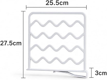 White Plastic Closet Shelf Dividers – Closet Organizers and Storage - Image 5
