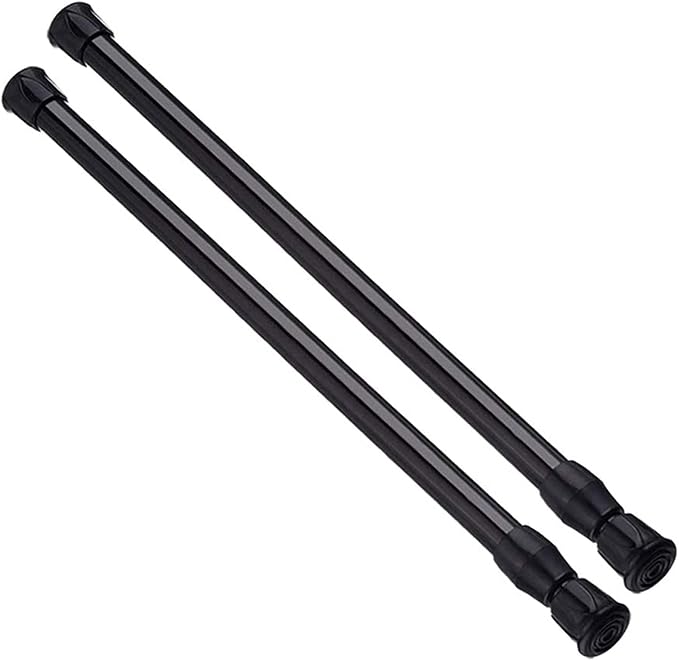 AIZESI Spring Tension Curtain Rods Short Tension Rod | Adjustable, No Drilling by AIZESITENSIONROD