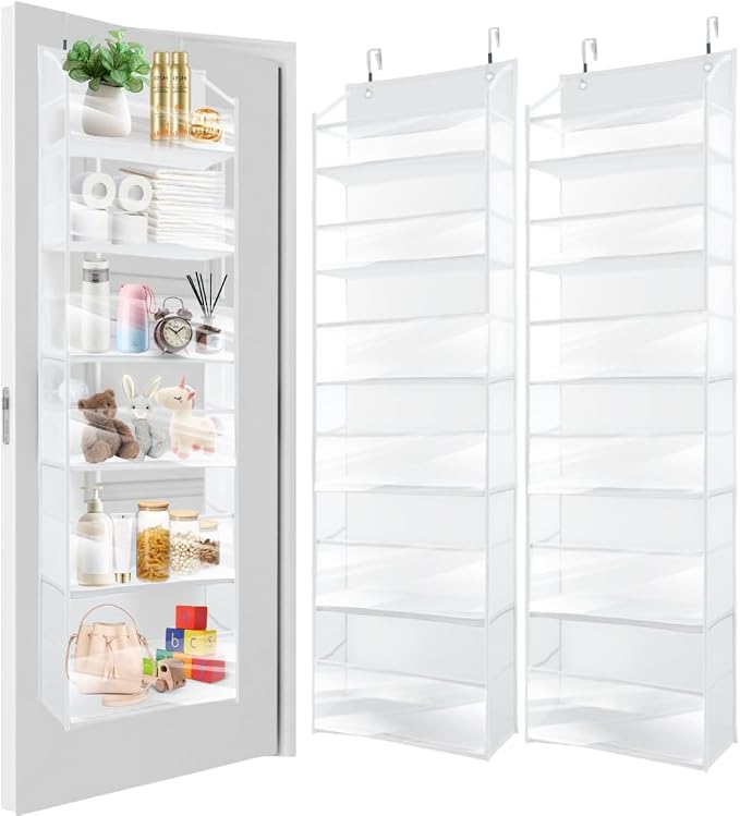 HOMELUX THEORY Over The Door Organizer Hanging by HomeluxTheory