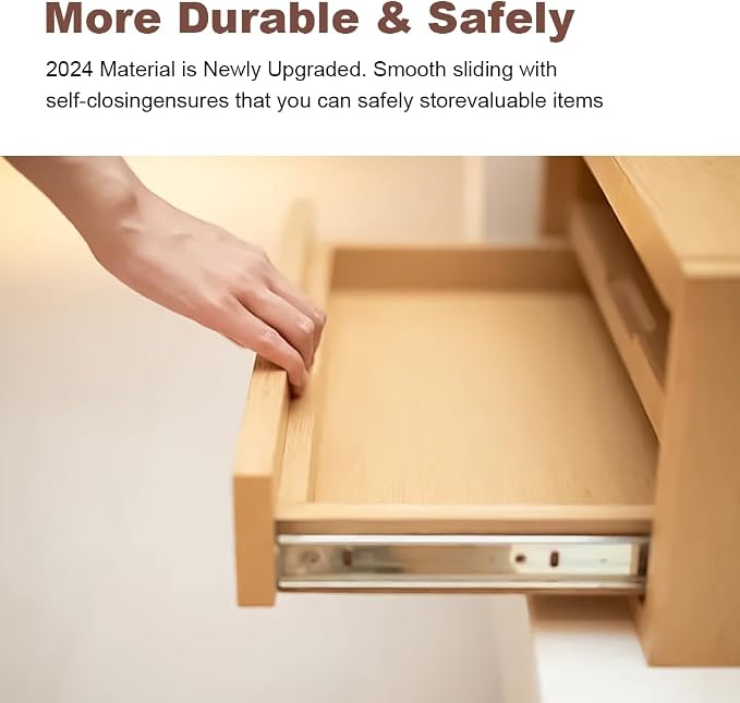 Drawer Slides Center Track for Kenlin Rite-Trak II Rails Kit, 16 Inch Drawer - Image 7