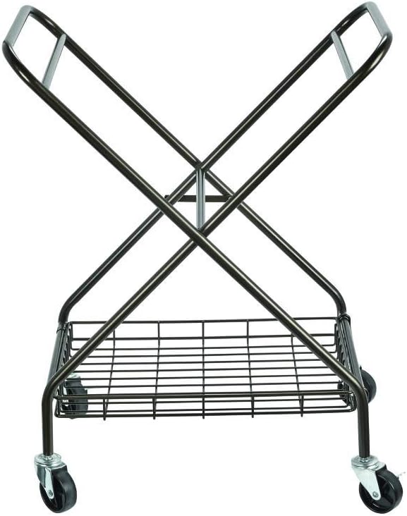 Artesa Verona Collapsible Metal Laundry Cart - Image 3