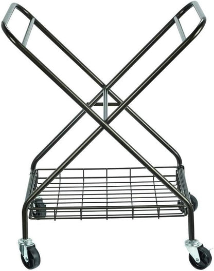Artesa Verona Collapsible Metal Laundry Cart - Image 3