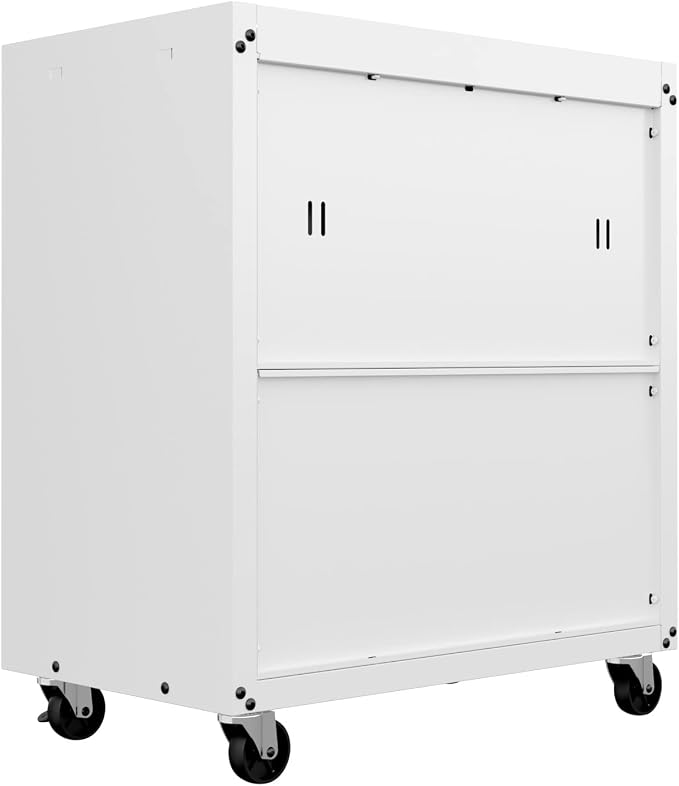 Manhattan Comfort Fortress 31.5-Inch Rolling Garage Tool Chest, 3-Drawer - Image 10